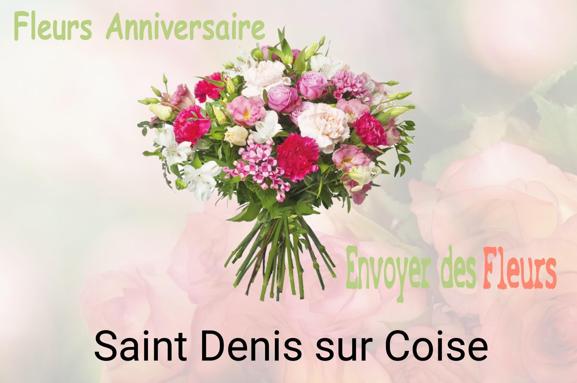 Bouquet de fleurs d’anniversaire livré à Saint-Denis-sur-Coise